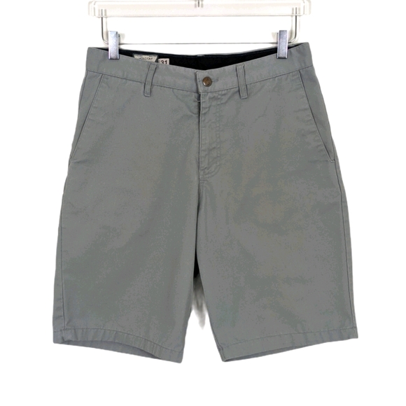 Volcom Other - Volcom Gray Canvas Shorts Size 31